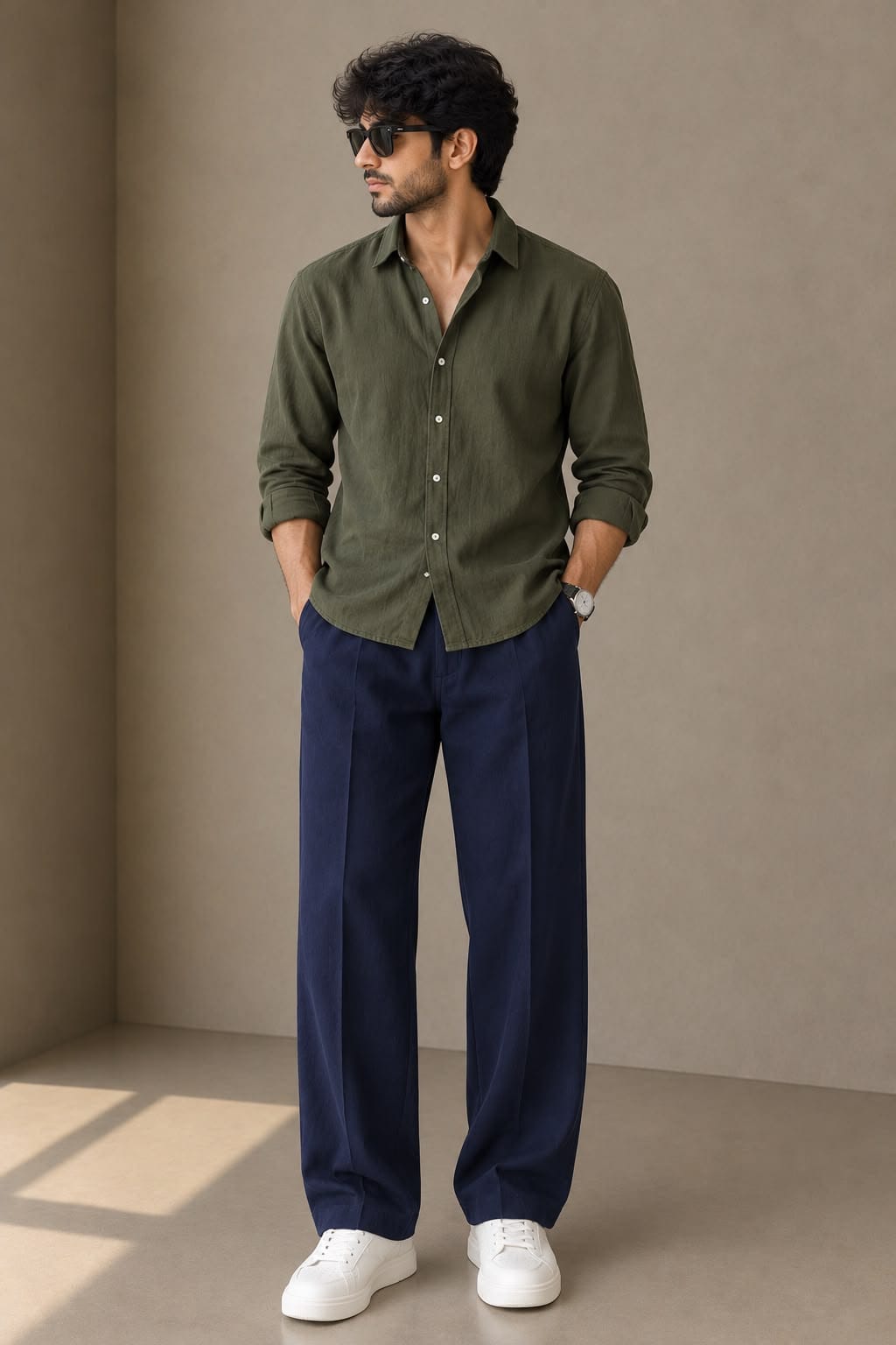 SR Outfit Men's Loose-Fit Trousers