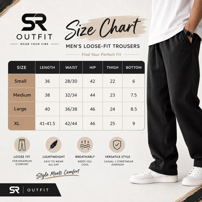 Men's Loose-Fit Trousers